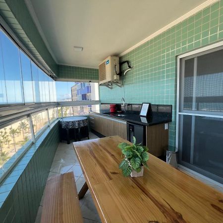 Apartamento Guilhermina De Frente Para O Mar Praia Grande  Ngoại thất bức ảnh