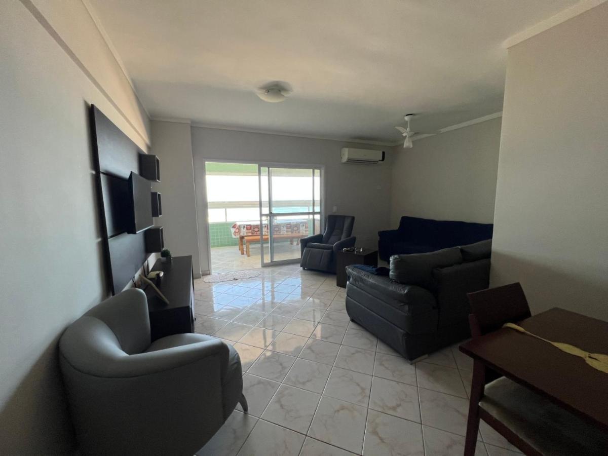 Apartamento Guilhermina De Frente Para O Mar Praia Grande  Ngoại thất bức ảnh