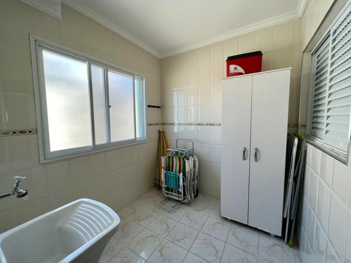 Apartamento Guilhermina De Frente Para O Mar Praia Grande  Ngoại thất bức ảnh