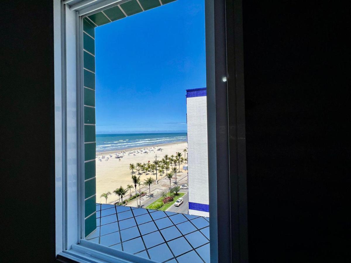 Apartamento Guilhermina De Frente Para O Mar Praia Grande  Ngoại thất bức ảnh