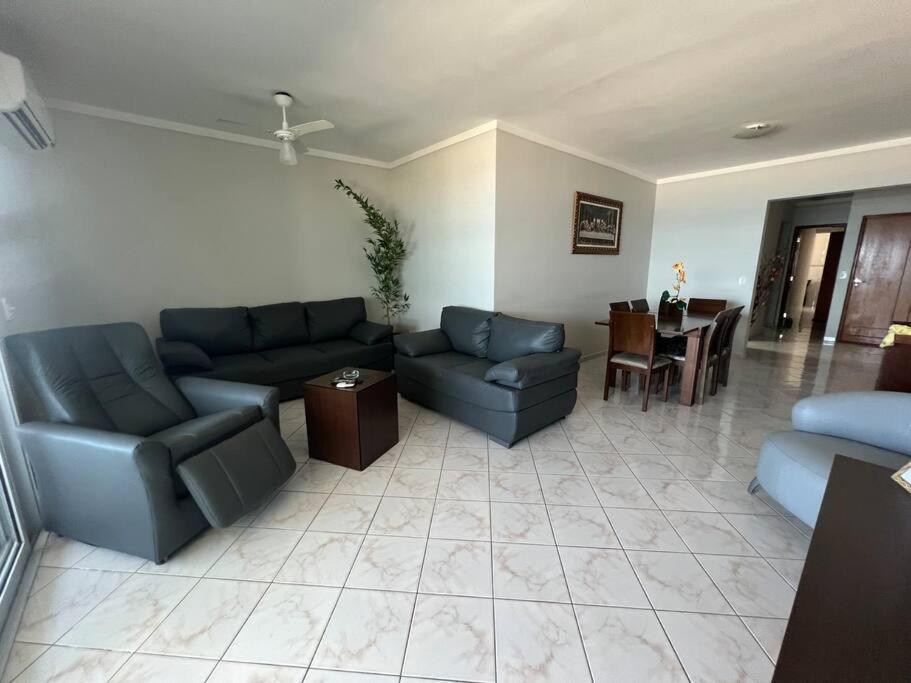 Apartamento Guilhermina De Frente Para O Mar Praia Grande  Ngoại thất bức ảnh